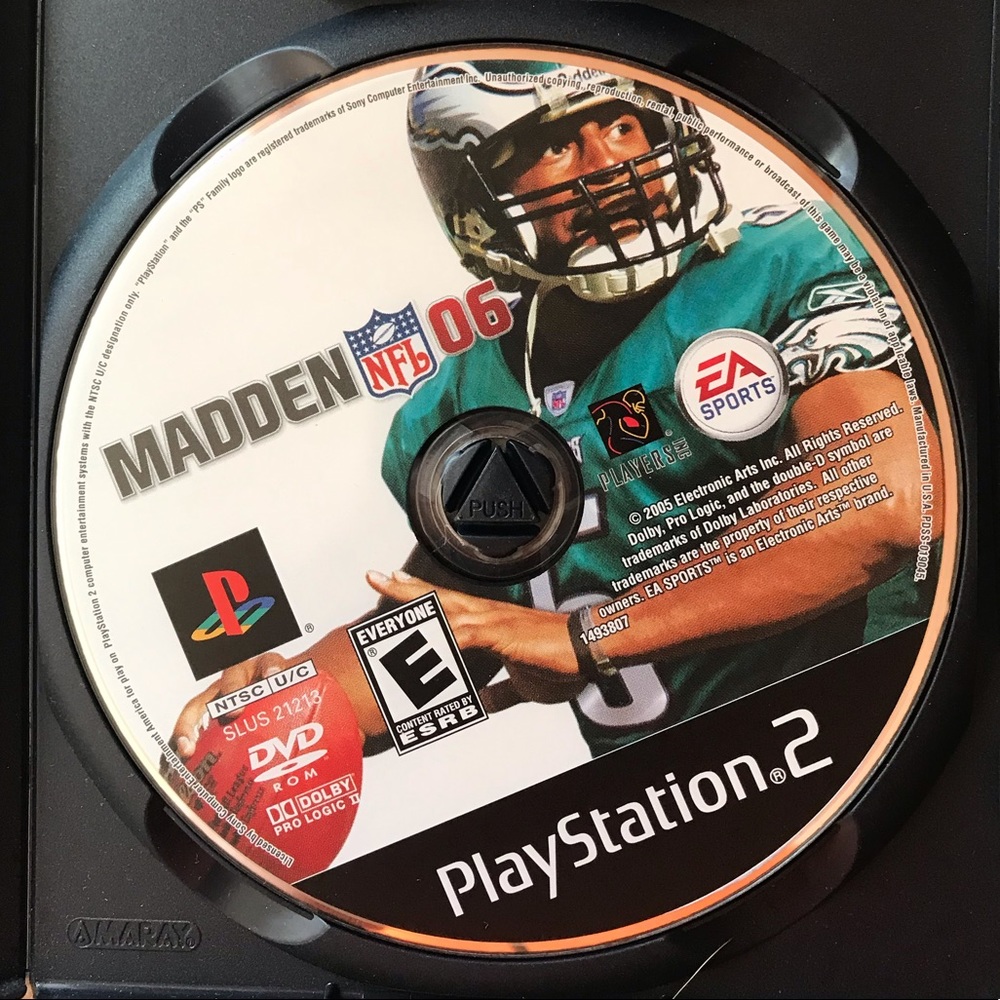 Madden 2006 NFL - PlayStation 2 - Working